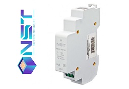 Грозозащита NST на DIN рейку NS-LP-1GP/2D с поддержкой Ultra PoE