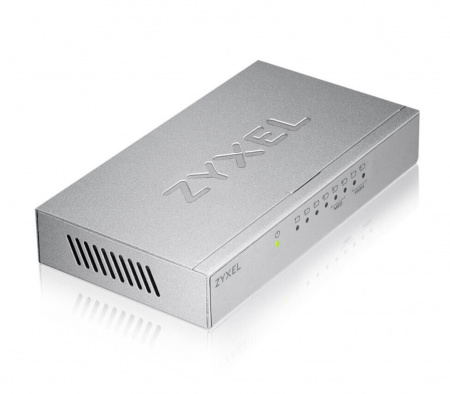 Коммутатор Zyxel GS-108B v3, 8 портов 1000 Мбит/с, настольный, металлический корпус Фото