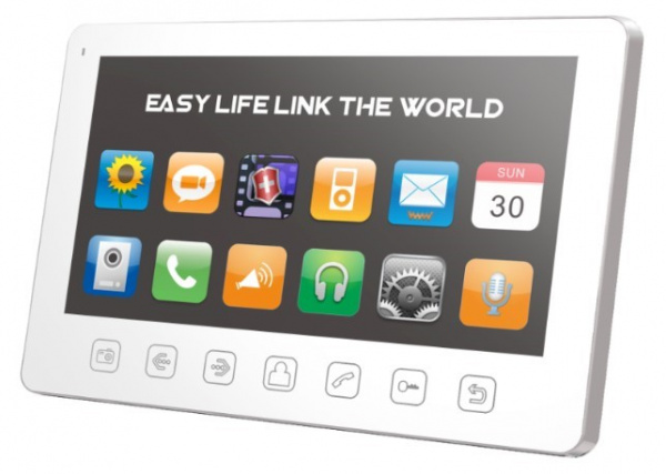 Tantos Prime Slim (white) VZ-2 Монитор видеодомофона Фото Tantos Prime Slim (white) VZ-2 Монитор видеодомофона Фото