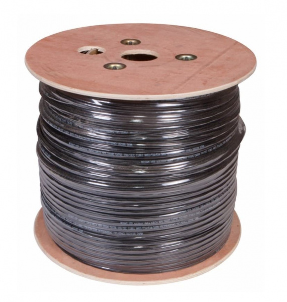 Кабель витая пара REXANT UTP 4PR 24AWG, CAT5e наружный (OUTDOOR) + ТРОС*1 (бухта 305 м) Фото