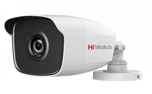 DS-T220 (6 mm) 2Мп уличная цилиндрическая HD-TVI камера с EXIR-подсветкой до 40м
 Фото