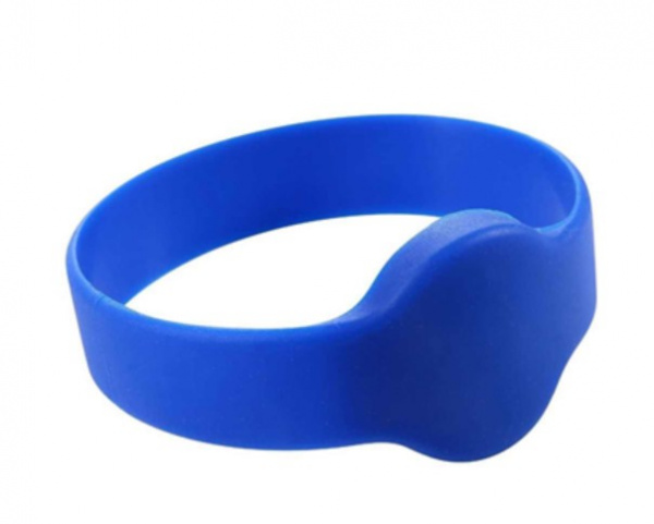 Браслет Mifare, IL-10D65MB, силиконовый, без застёжки (синий, женский) Фото