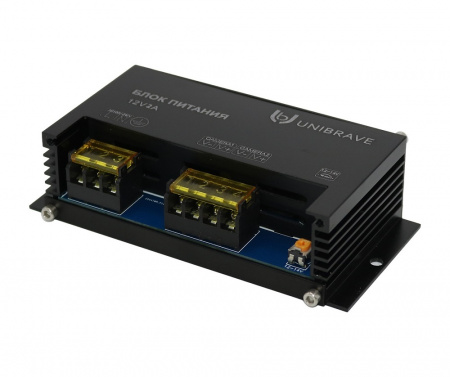 Блок питания Unibrave UB-БП-12V2A-2CH, металл Фото