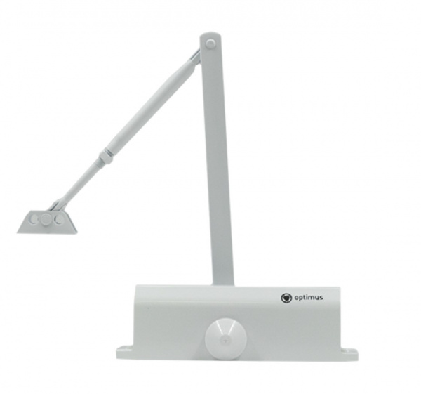Дверной доводчик Optimus DC-120 (белый) V.1 Фото