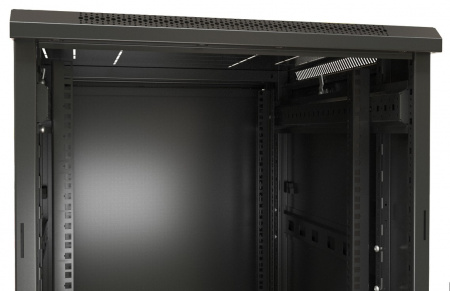 Hyperline TTB-2266-AS-RAL9004 Шкаф напольный 19-дюймовый, 22U, 1166x600х600 мм (ВхШхГ) Фото
