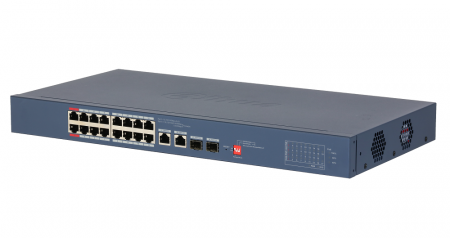 DH-CS4218-16ET-135-V2 16-портовый PoE коммутатор с функцией облачного управления Фото
