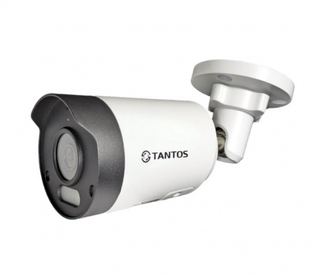 TSi-Pn453F IP видеокамера уличная цилиндрическая с ИК подсветкой 4-х мегапиксельная  Фото