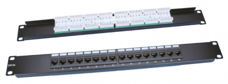 Hyperline PP3-19-16-8P8C-C5E-110D Патч-панель 19