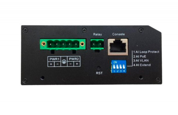 AT-NS-8GP-2GS/I-240 (F) 8 портовый управляемый промышленный РoЕ коммутатор Фото