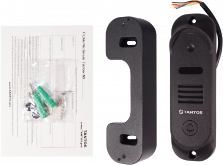 Stich (черня) антивандальная вызывная панель видеодомофона Фото