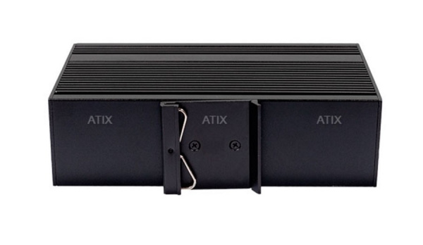 AT-NS-4GP-2GS/I-120 (F) 4 портовый промышленный РoЕ коммутатор Фото