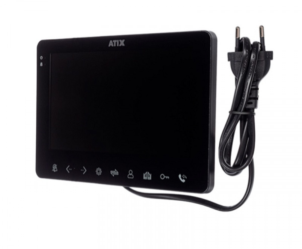 AT-I-M710C/T Black Цветной домофон с TFT экраном Фото AT-I-M710C/T Black Цветной домофон с TFT экраном Фото