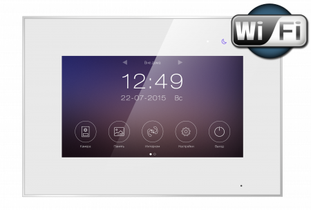 Marilyn HD Wi-Fi XL (white) Монитор цветного видеодомофона 7 дюймов Фото