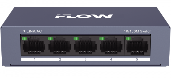 F-SW-EU205-O Неуправляемый коммутатор L2, 5 портов 10/100M RJ45 Фото