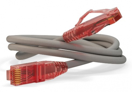 Hyperline PC-LPM-UTP-RJ45-RJ45-C5e-2M-LSZH-GY Патч-корд U/UTP, Cat.5e, LSZH, 2 м, серый Фото