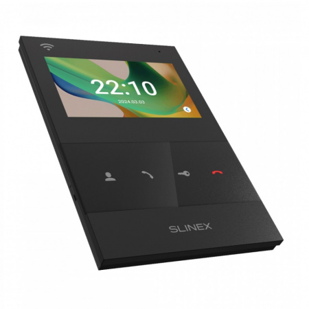 SQ-04N Cloud Black 4-дюймовый домофон с приложением Slinex Smart Call Фото