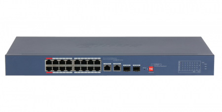 DH-CS4218-16ET-135-V2 16-портовый PoE коммутатор с функцией облачного управления Фото
