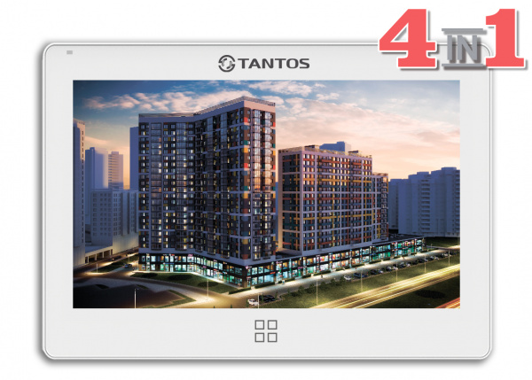 Tantos Stark (White) HD Монитор цветного видеодомофона Фото Tantos Stark (White) HD Монитор цветного видеодомофона Фото