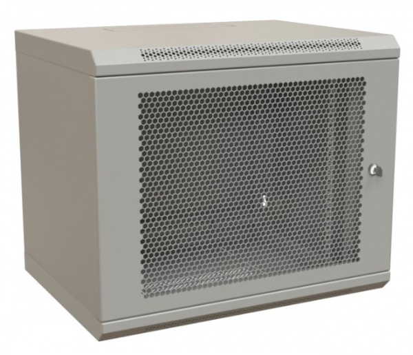 WR-TW-1566-SD-RAL7035 Шкаф настенный 19-дюймовый (19