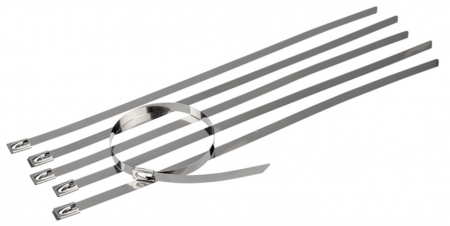 Хомут-стяжка стальная REXANT 520x4,6 мм, упаковка 50 шт. Фото