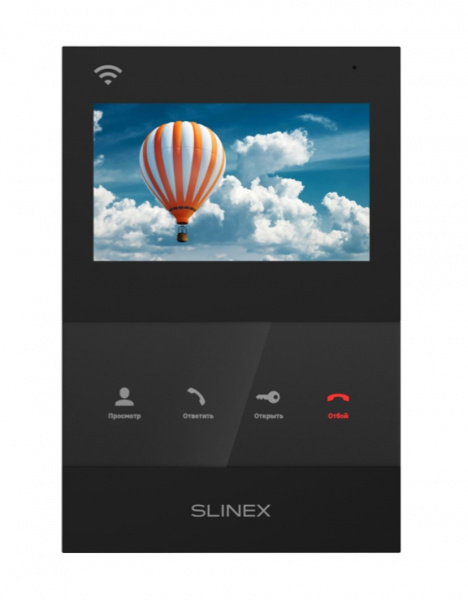 SQ-04N Cloud Black 4-дюймовый домофон с приложением Slinex Smart Call Фото SQ-04N Cloud Black 4-дюймовый домофон с приложением Slinex Smart Call Фото