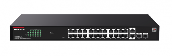 G2228P-24-410W Коммутатор РоЕ с 26 гигабитными портами и 2 SFP-портоми Фото