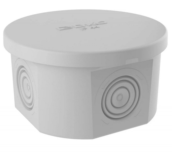 Коробка ответвительная с кабельными вводами IP44, 80х40 (53600) Фото Коробка ответвительная с кабельными вводами IP44, 80х40 (53600) Фото