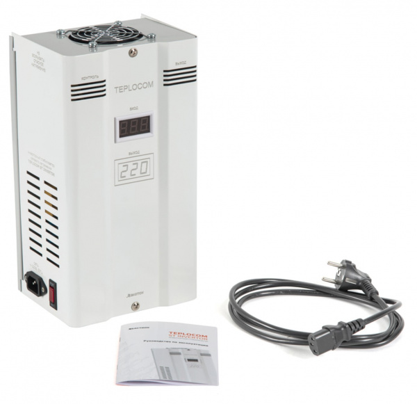 Teplocom ST 1000 Invertor Фазоинверторный стабилизатор сетевого напряжения Фото Teplocom ST 1000 Invertor Фазоинверторный стабилизатор сетевого напряжения Фото