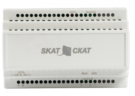 SKAT-24-3.0-DIN источник питания 24В 3А АКБ внешн. 1х12-17Ач ток заряда 3,0–Iнагр. Фото