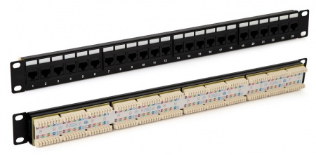 Hyperline PP3-19-24-8P8C-C5E-110D Патч-панель 19