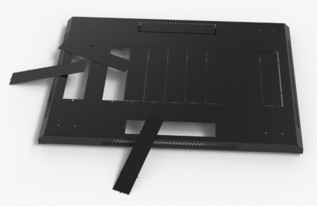 Hyperline TTB-3266-AS-RAL9004 Шкаф напольный 19-дюймовый, 32U, 1610x600х600 мм (ВхШхГ) Фото