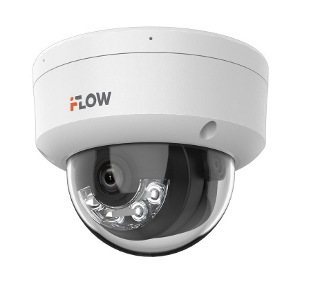 F-IC-1421M(2.8mm) 2Мп внутренняя купольная IP-камера с ИК-подсветкой до 30м и встроенным микрофоном Фото
