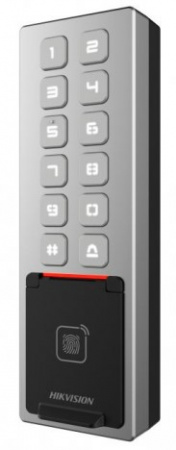 DS-K1T805MBFWX Терминал доступа со встроенным считывателем Mifare и отпечатков пальцев Фото