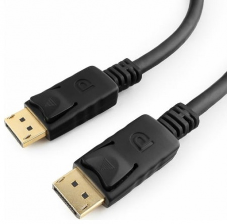 Кабель DisplayPort Cablexpert CC-DP-1M, 1м, 20M/20M, черный, экран, пакет Фото Кабель DisplayPort Cablexpert CC-DP-1M, 1м, 20M/20M, черный, экран, пакет Фото