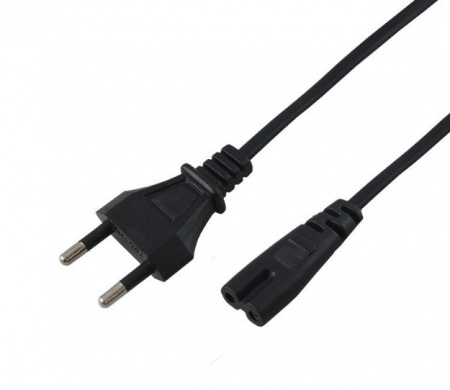 Шнур сетевой, вилка - евроразъем С7, кабель 2x0,75 мм², длина 3 метра (PE пакет) REXANT Фото