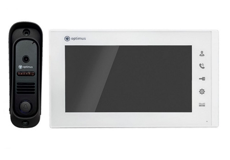 Комплект видеодомофона Optimus Leader IK-27B32I (w+b) Фото
