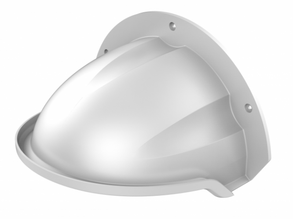 DS-1250ZJ Дождевой козырек, белый, для купольных камер Фото