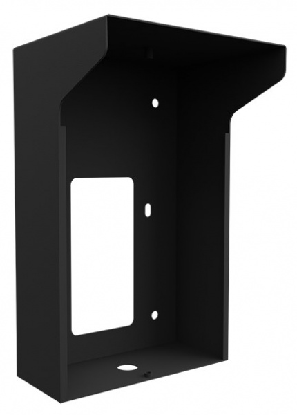 BR-AV2 BLACK Кронштейн для накладного монтажа с козырьком для индивидуальной панели AV-02D, CR-02B Фото BR-AV2 BLACK Кронштейн для накладного монтажа с козырьком для индивидуальной панели AV-02D, CR-02B Фото