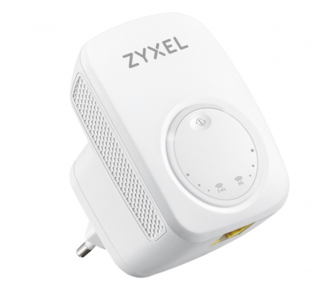 Точка доступа/мост/повторитель Zyxel WRE6505 v2, AC750, 802.11a/b/g/n/ac (300+433 Мбит/с), 1xLAN Фото