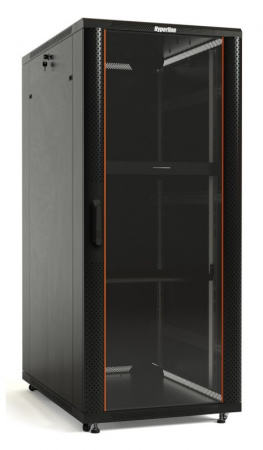 Hyperline TTB-4288-AS-RAL9004 Шкаф напольный 19-дюймовый, 42U, 2055x800х800 мм (ВхШхГ) Фото