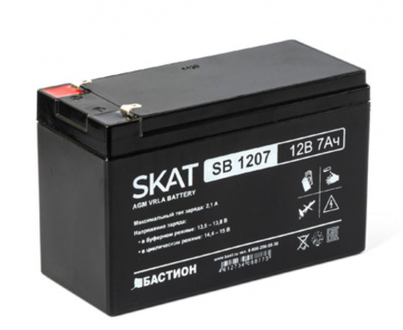 SKAT SB 1207 Аккумулятор свинцово-кислотный Фото