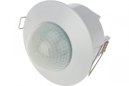 Датчик движения точечный  ДДТ 01, 360°, 2000 Вт,10-2000 Лк, 2-20 м, 10-420 сек. REXANT Фото