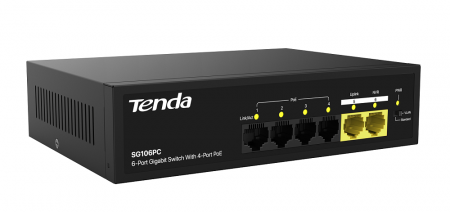 SG106PC 6-портовый гигабитный PoE-коммутатор с 4-портовым PoE Фото