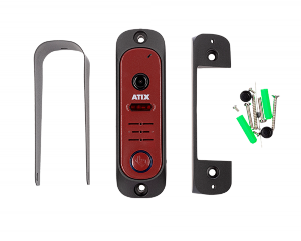 AT-I-D11C Red Аналоговая вызывная панель Фото AT-I-D11C Red Аналоговая вызывная панель Фото