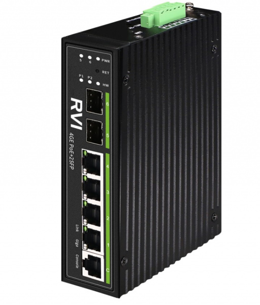 RVi-1NSIM4GP-2S Управляемый сетевой коммутатор Фото