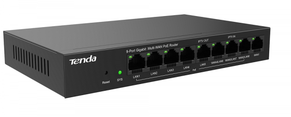 G0-8G-PoE 9-Портовый гигабитный Ethernet-маршрутизатор PoE Фото