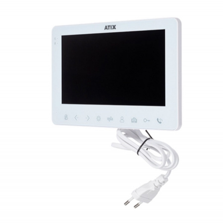 AT-I-K710C/T White Комплект: видеодомофон СVBS и видеопанель СVBS Фото
