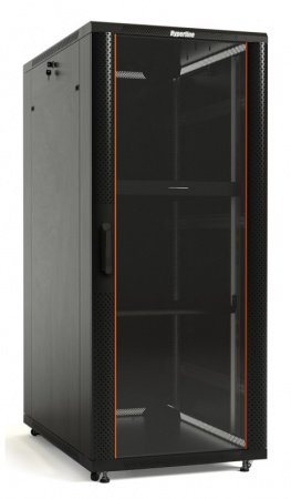 Hyperline TTB-2266-AS-RAL9004 Шкаф напольный 19-дюймовый, 22U, 1166x600х600 мм (ВхШхГ) Фото