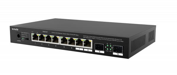 TEM2010F 8-портовый коммутатор 2.5G Ethernet с 2 портами SFP Фото