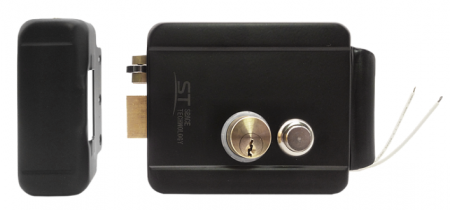 ST-EL-03(N/2C/B/PS)(ЧЕРНЫЙ) Замок электромеханический Фото